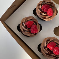 Chocolate Raspberry Cupcakes