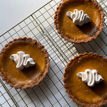 Mini Pumpkin Tarts (gf option)