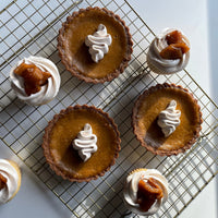 Mini Pumpkin Tarts (gf option)