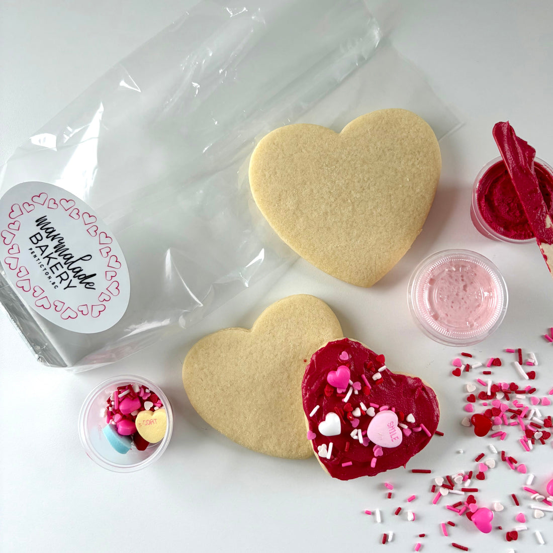 Valentines Cookie Decorating Bag