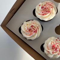 Chocolate Candy Cane Cupcakes/Mini Cupcakes (GF/Vegan option)