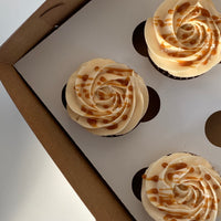 Salted Caramel Cupcakes (GF option)