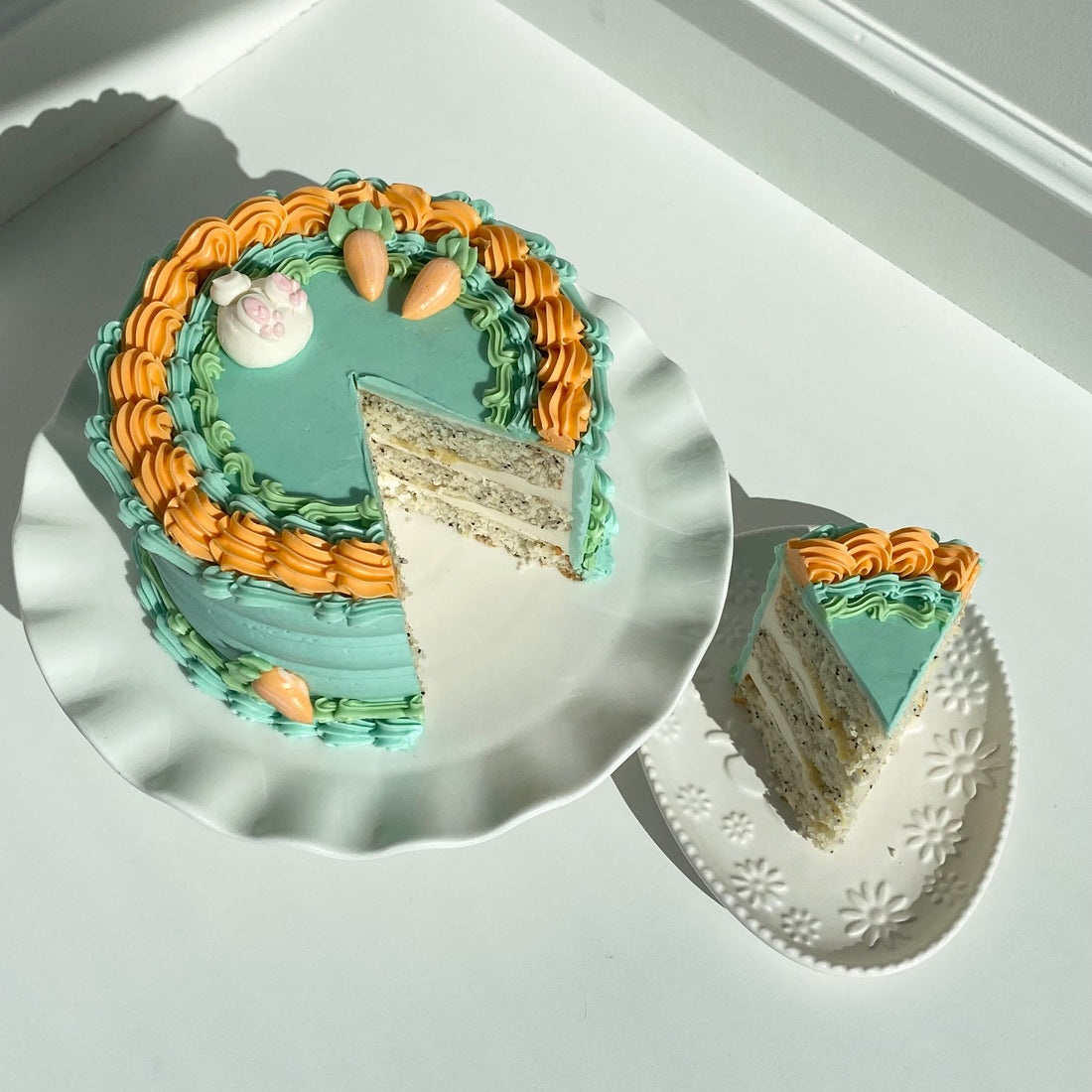 Easter Cake (gf + vegan options)