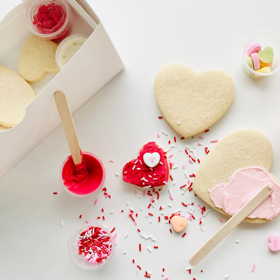 Valentines Cookie Decorating Box